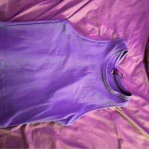 90 Degree By Reflex blue Ribbed Tank Top